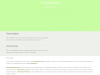 biomanuka.be Webseite Vorschau