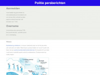 politiepersberichten.nl Webseite Vorschau