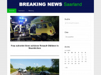 breaking-news-saarland.de Webseite Vorschau