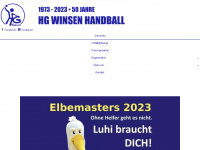 handball-winsen.de Webseite Vorschau