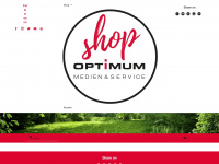 optimum-medien.shop Webseite Vorschau