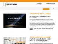foerderverein-buch.de Webseite Vorschau