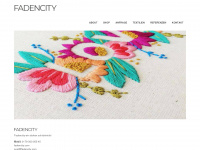 fadencity.com Webseite Vorschau