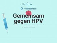 hpv-impfung.ch Webseite Vorschau