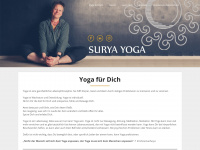 surya-yoga-muenchen.de Webseite Vorschau