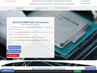 salix.fr Webseite Vorschau