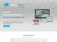 opendatabox.at Webseite Vorschau