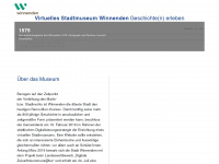 virtuelles-stadtmuseum-winnenden.de Webseite Vorschau