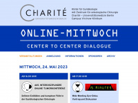 charite-online-mittwoch.de Webseite Vorschau