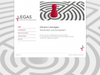 legas.ch Webseite Vorschau
