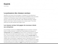 essink.net Webseite Vorschau