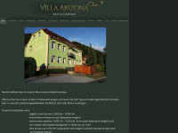 villa-arizona.de Webseite Vorschau