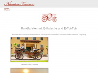 altenstein-tourismus.de Webseite Vorschau