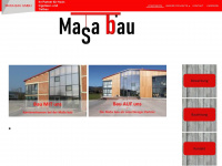 masa-bau.de Webseite Vorschau