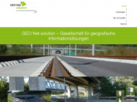 geonetsolution.com Webseite Vorschau