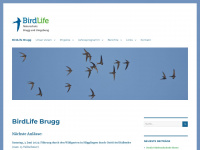 birdlife-brugg.ch Webseite Vorschau