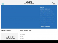advanceaec.net Webseite Vorschau