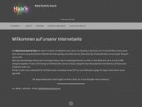 malerbetrieb-haack.de Webseite Vorschau