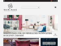 deinhaus-shop.de Webseite Vorschau