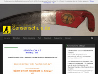 sensenschule.de Webseite Vorschau