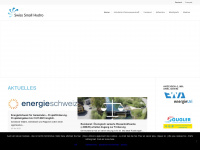 swissmallhydro.ch Webseite Vorschau