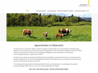 agrarschulen.at Webseite Vorschau