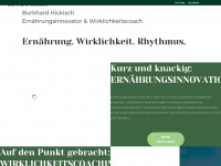 burkhardhickisch.de Webseite Vorschau