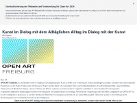 open-art.org Webseite Vorschau