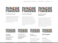 fondazionefrancesco.ch Webseite Vorschau