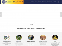blue-solution.at Webseite Vorschau