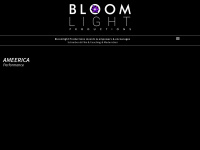 bloomlightproductions.ch Webseite Vorschau