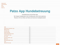 patzo.org Webseite Vorschau