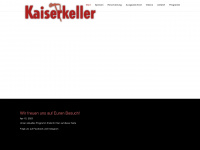 kaiserkeller-detmold.com Webseite Vorschau