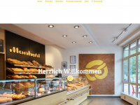 bäckerei-manhart.de Webseite Vorschau