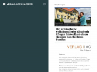 verlag-ac.ch Webseite Vorschau
