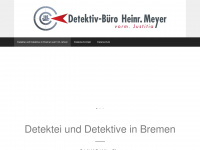 detektei-detektiv-bremen.de Webseite Vorschau