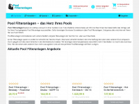 pool-filteranlage.info Webseite Vorschau