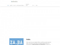 zabadu.de Webseite Vorschau