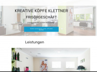 kreative-koepfe-klettner.de Webseite Vorschau