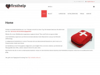 firsthelp.ch Webseite Vorschau