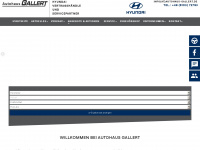 autohaus-gallert.de Webseite Vorschau