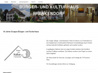 buerger-kulturhaus-frenkendorf.ch Webseite Vorschau