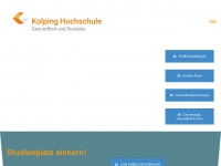 kolping-hochschule.de Webseite Vorschau