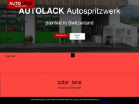 autolack-steinen.ch Webseite Vorschau