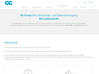 gg-group.com Webseite Vorschau
