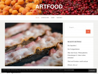 artfood.at Webseite Vorschau