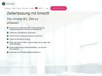 timez.eu Webseite Vorschau