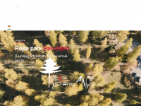parc-alpin.ch Webseite Vorschau