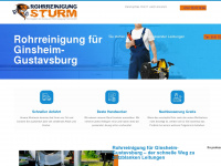 rohrreinigung-ginsheim-gustavsburg.de Webseite Vorschau