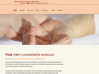 tibet-massage-muenster.de Webseite Vorschau